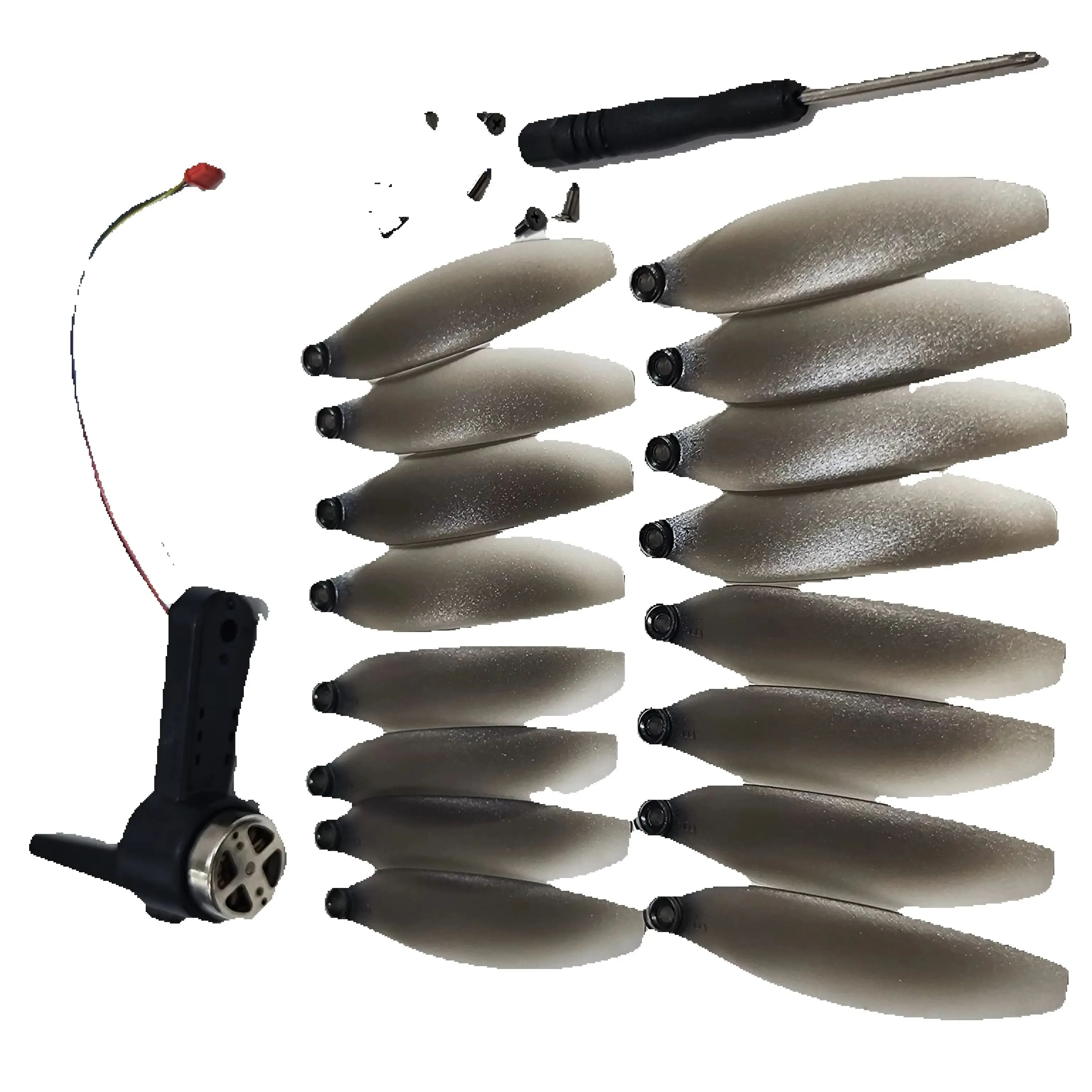 Original S2S Foldable Drone LSRC LS-S2S Brushless RC Quadcopter Spare Parts Rear Arm B + Blade Propeller Fan Accessories 16PCS