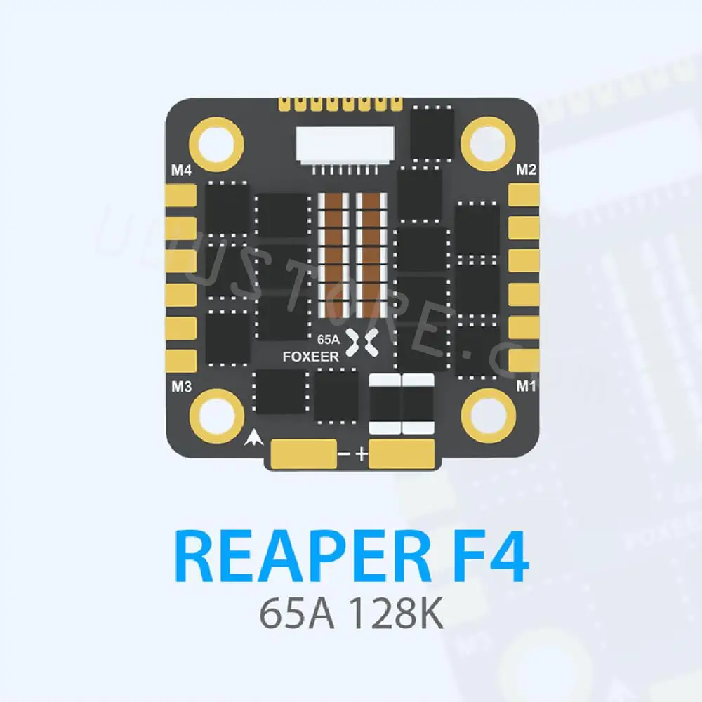 

Foxeer Reaper F4 128K 65A BL32 BLHeli32 4in1 9~40V 3-8S ESC 30.5*30.5mm M3 DShot1200 For RC FPV Racing Drone