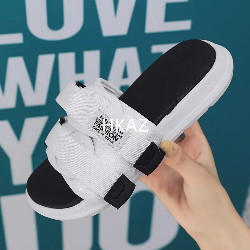 Slippers for Women Outdoor Beach Couple Slippers Platform Unisex Breathable Flats Casual Beach EVA Shoe for Women New Summer