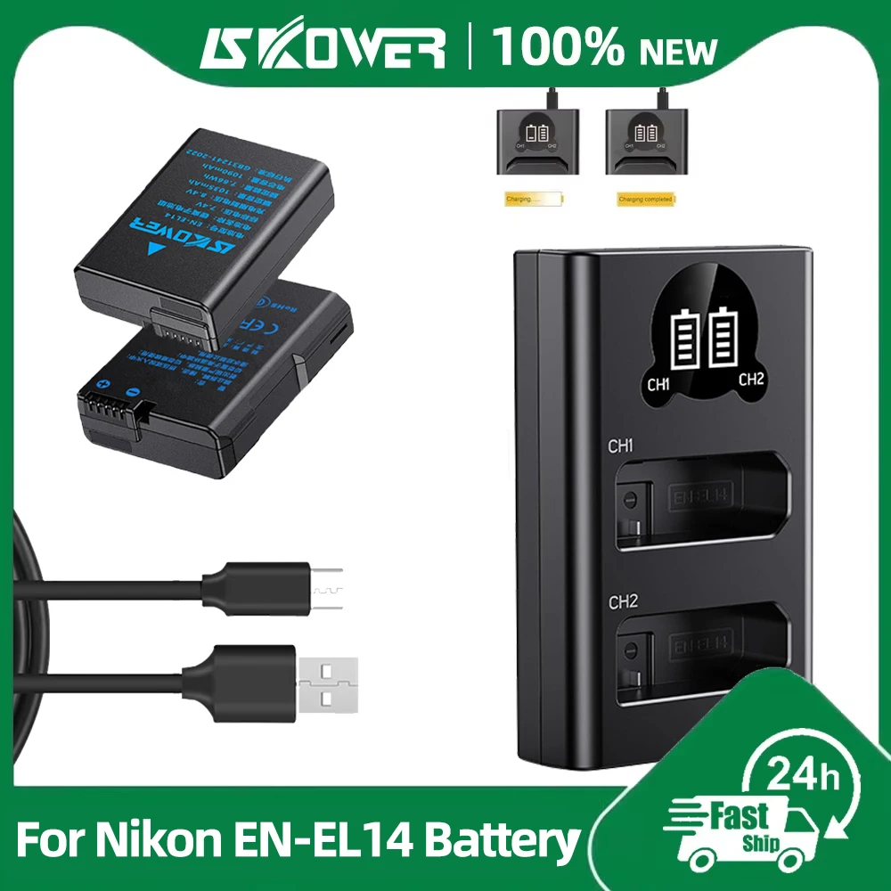New EN-EL14 Battery…