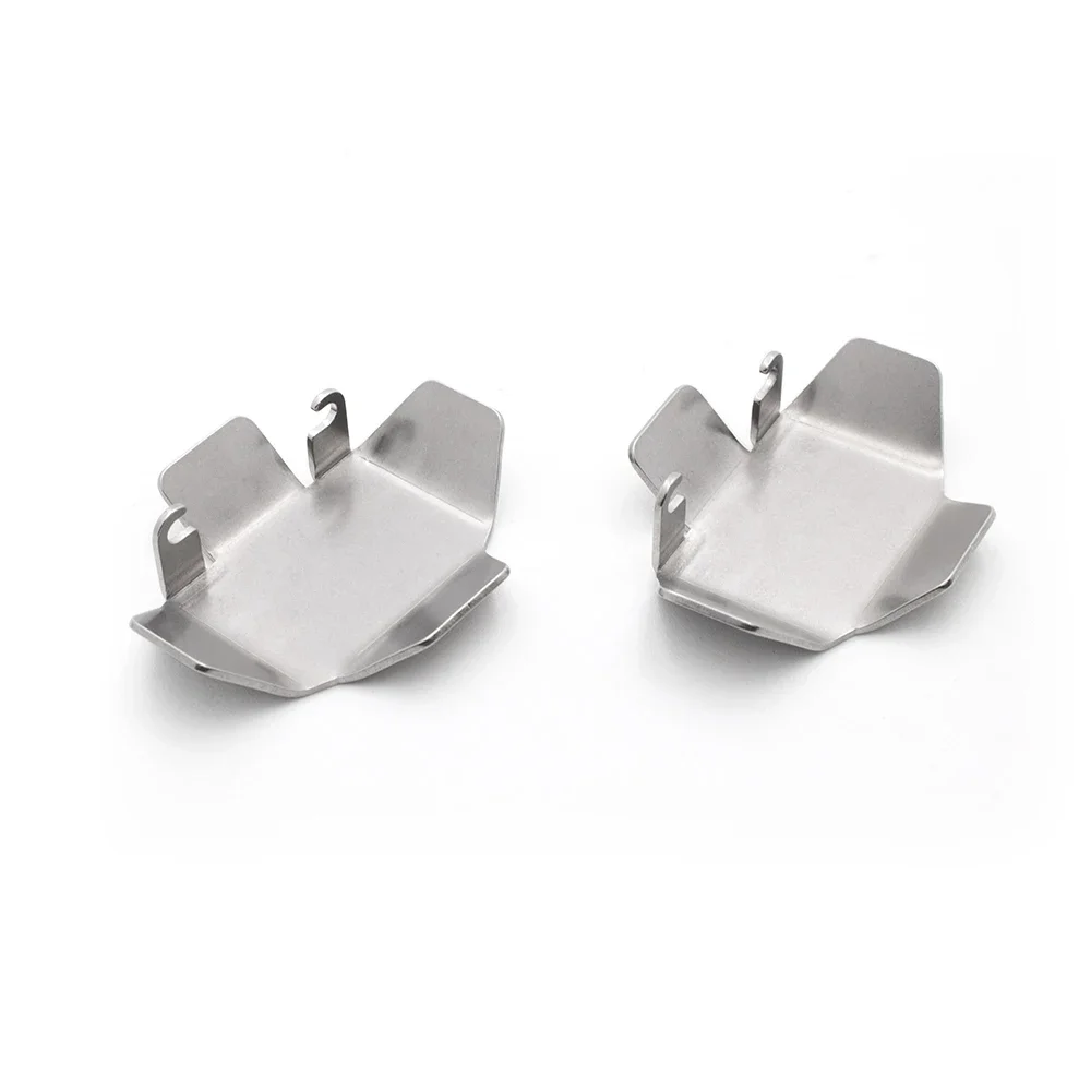 KYX سباق الفولاذ المقاوم للصدأ المحور حامي لوحة لوح التزلج الحرس الهيكل درع ترقيات ل 1/10 مركبة يتم التحكم بها عن بُعد سيارة محوري UTB10 كابرا