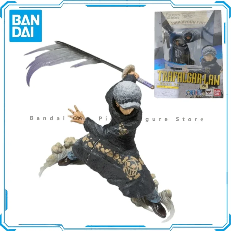 

In Stock Bandai One Piece Figuarts ZERO Battle Edition Shichibukai Law Punk Hassard Slash Gift Ornament anime figures decor