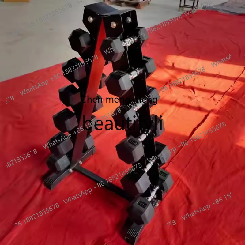 

Home Use Iron Dumbbell Rack Thick Support Anti-Slip Base Dumbbell Storage Rack