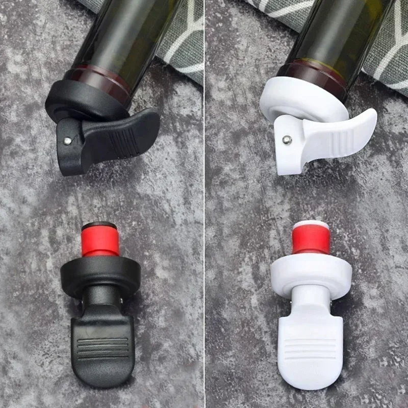 Wine Bottle Corks Bar Hand Press Sealing Champagne Cap Beers Cork Plug Seal Lids Vacuum Fresh-keeping Wine Bottle Plug Bar Tools