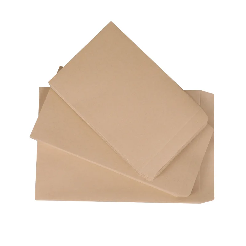 1000Pcs/Lot 8 Size White Brown Vintage Blank Kraft Plain Envelope Kraft Bag Mini Paper Party Gift Bag Wholesale