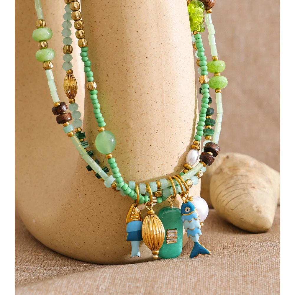 Thumbnail 4 - #72 Latest Layered Necklaces Offers
