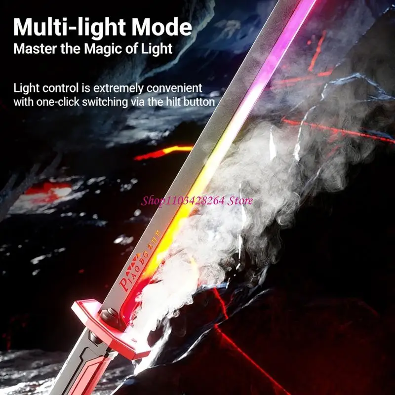 Effect Swords Children Light Swords Toy With Realistic Sound And Colorful Light Misting Feature For Cosplay Event