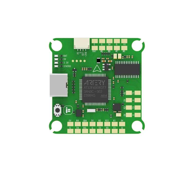 IFlight BLITZ ATF435 55A pile BLITZ ATF435 contrôle de vol sortie Bec avec E55S 55A 4-en-1 2-6S ESC pour Drone de course FPV