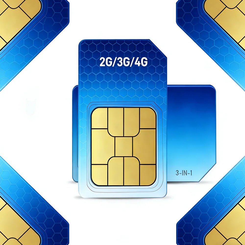 4G LTE Universal SIM Card for IOT Devices,  Unlocked Wireless Walkie Talkie, GPS Tracker, POS, Vending Device, North America
