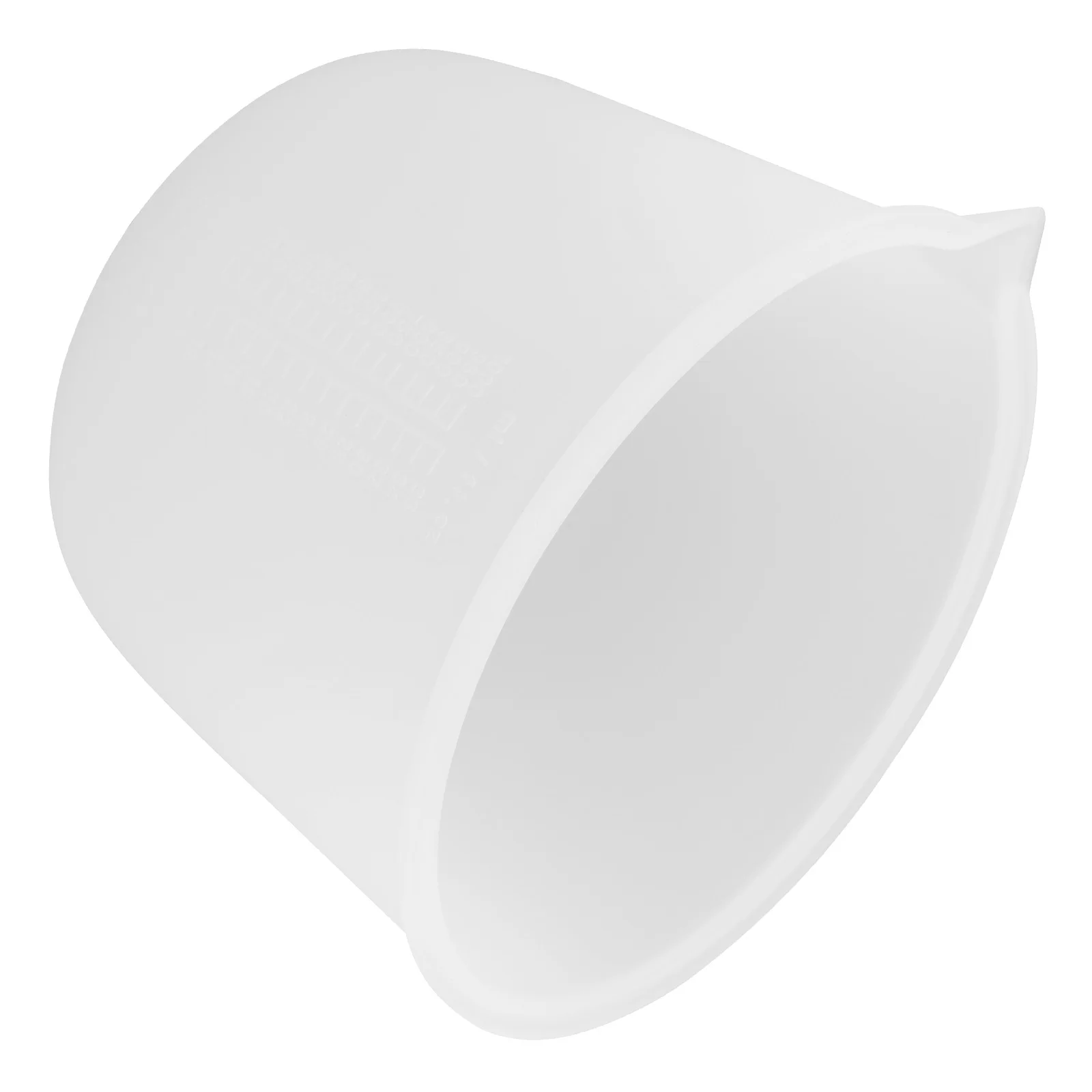 

1000ML Silicone Measuring Cup Large Capacity White Resin Casting Jewelry Making DIY Crafts Easy Clean Heat Resistant