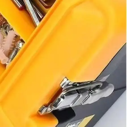 

Новый 2026: Двухслойный пластиковый органайзер для инструментов, ящик для хранения для ремонта автомобилей и домашнего обслуживания, портативный контейнер для инструментов