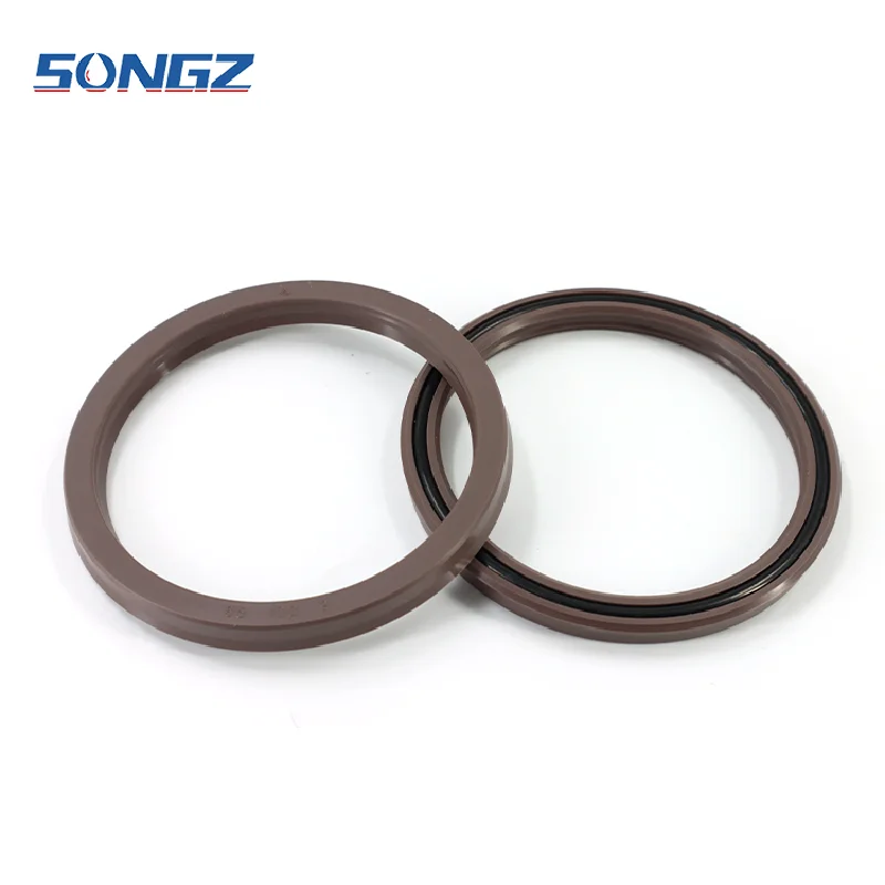 Hot Sale Excavator Hydraulic Cylinder Seals 60*70*10mm Brown RS PTB Rod Seal