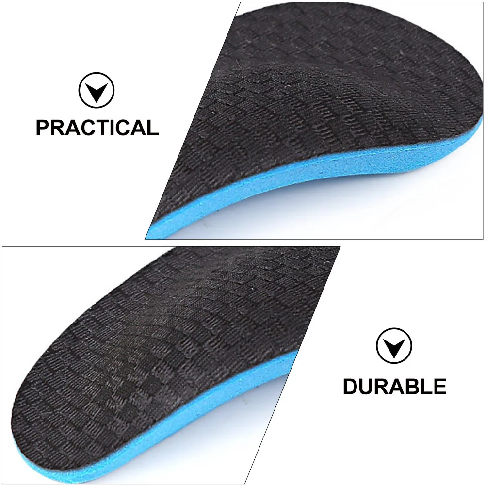 

1Pair Comfortable Arch Pads Wearresistant Coldresistant Elasticity Practical Arch Cushions White Flatfoot Cushions
