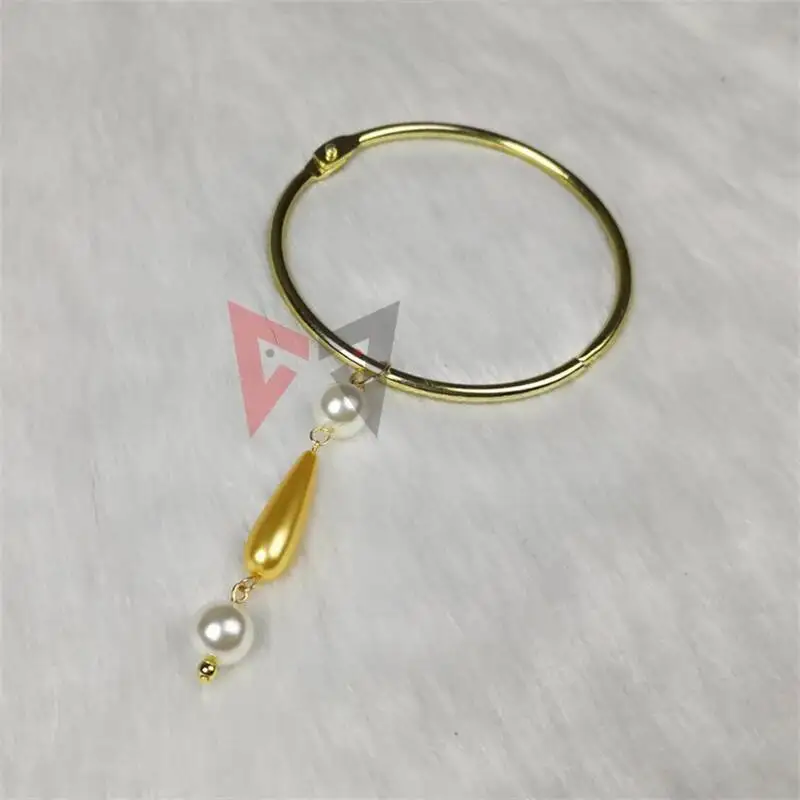 新しい名誉の王コスプレプロップxishiドラゴンホーンマーメイドイヤリング小道具カスタムメイド