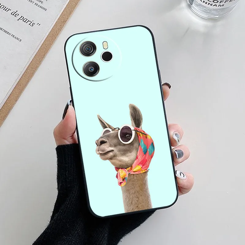Blackview SHARK 8 Silicone Case, Cute Cartoon Design, Full Coverage
