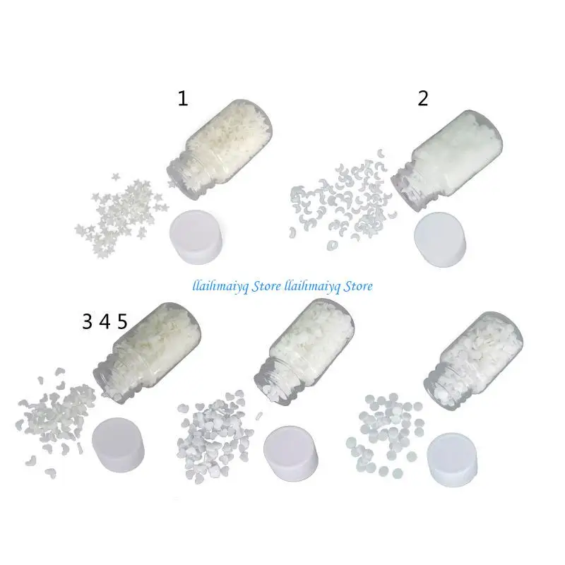 573B DIY Epoxy Resin Filler Luminous Sequins Moon Star Glitter Resin Mold Filling