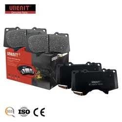 UBENIT Front Ceramic Brake Pads Applicable to Toyota Prado J120 J150 2003-2010 2.7L 4.0L FMSI D976 High Performance Fast Braking