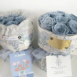 Small Fragrant Flower Wrapping Cloth Valentine's Day Flower Bundle DIY Material Flower Art Wrapping Paper Flower Packaging Paper