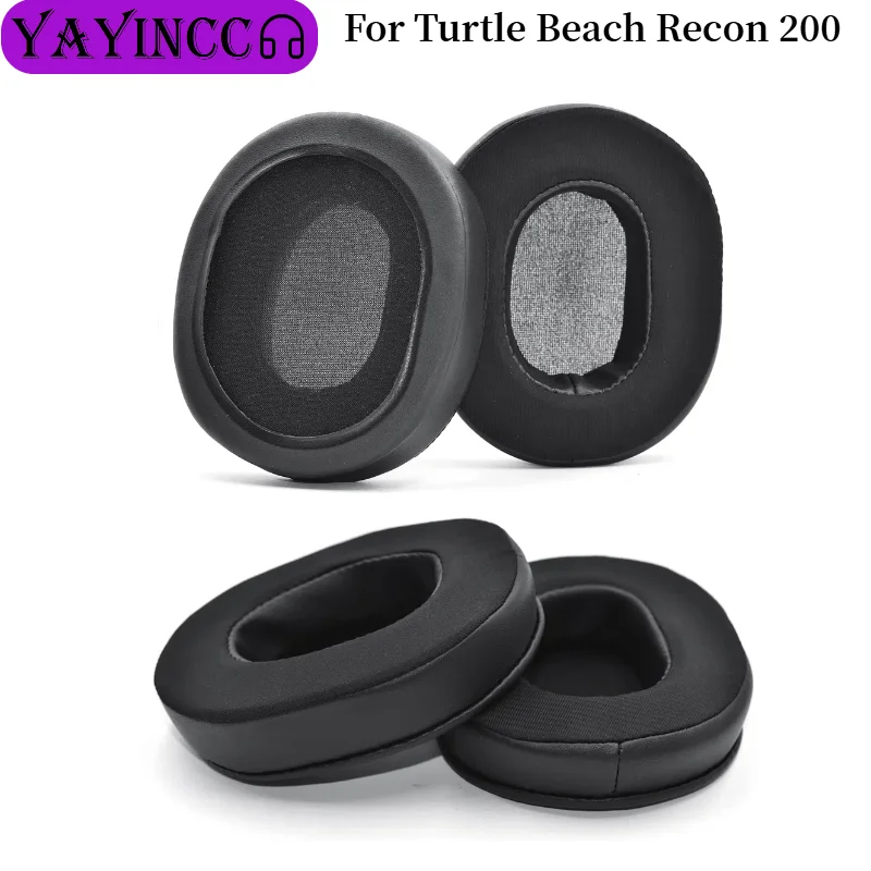 

Replacement Ice gel Earpads For Turtle Beach Recon 200 Earmuffs Ultra-soft Sponge Cushion Cover Repair Parts Headphone
