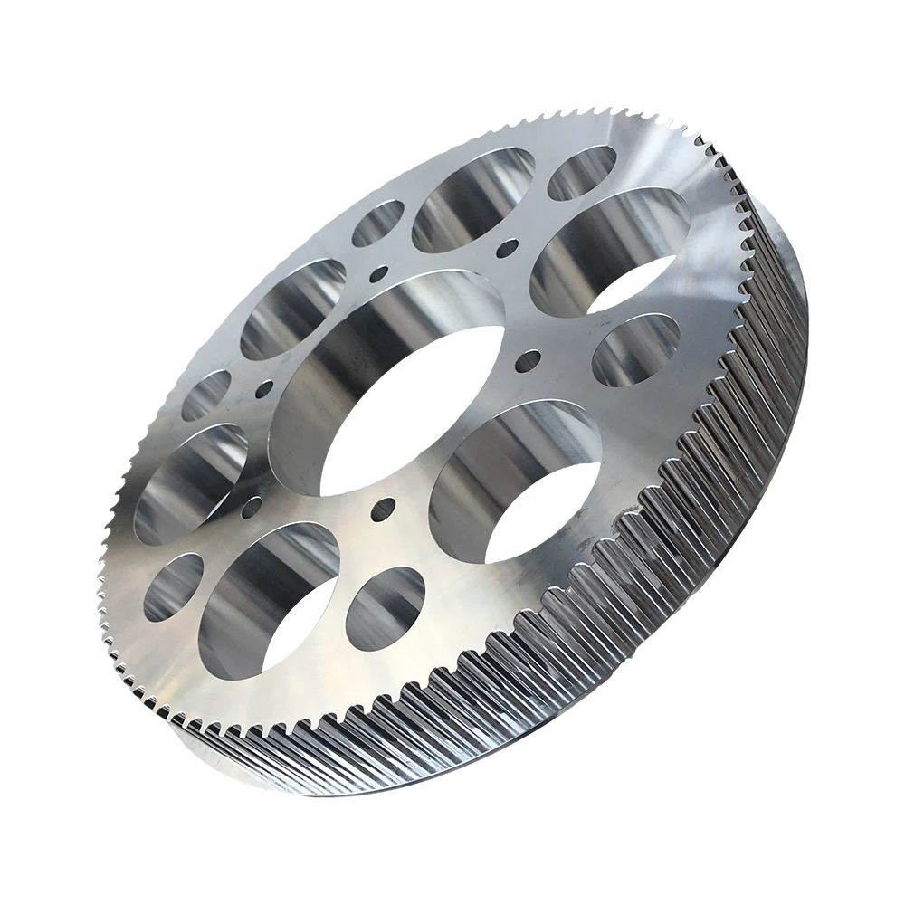 Polea de correa síncrona CNC de metal mecanizada - imagen 5