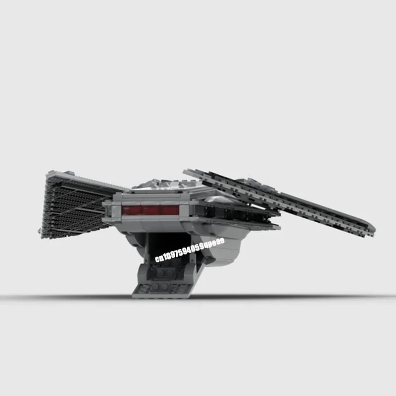 Nieuwe 787 Stuks Beroemde Star Battle Movie Moc Tie Reaper Starfighter Model Diy Creatieve Ideeën Kind Speelgoed Verjaardagscadeau Aangepaste puzzel