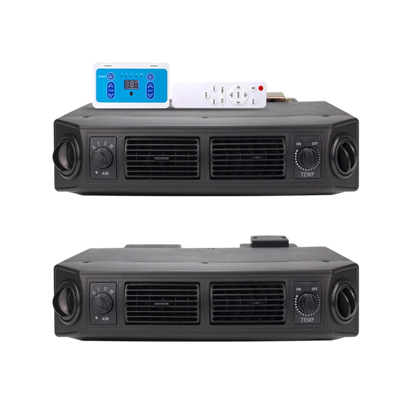 Universale A/C Add-On Sotto Dash Evaporatore Unità di Montaggio Condizionatore D'aria Riscaldatore 24V 12V Mini Bus Camion Van Street Red Rod