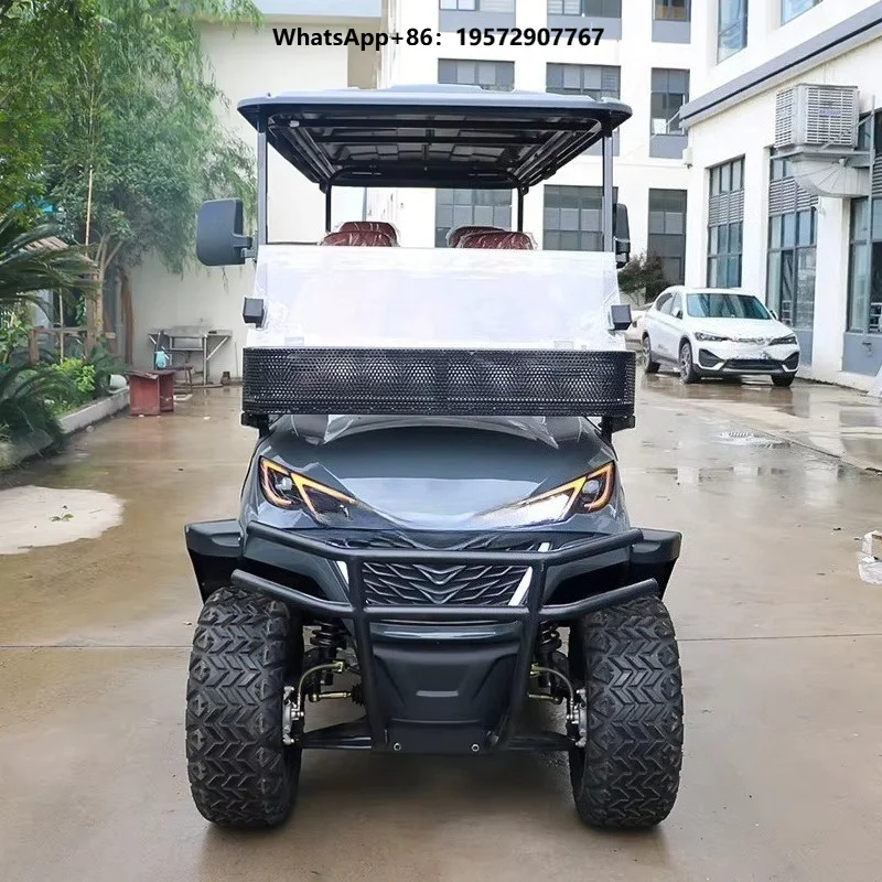 New Golf Cart for Sale 6 Seater Electric Golf Carts  48V Travel Electric Cart Electric 6 Seats