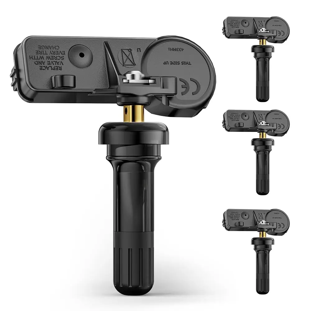 

TPMS Sensor Dodge,4 Pack 433MHz Tire Pressure Monitoring System Sensor Compatible with Dodge Jeep Ram OE#56029398AB.68241067