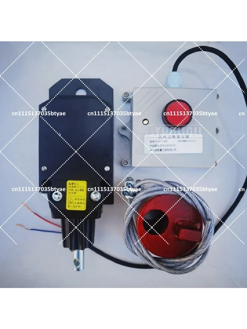 Wireless Limit Switch Device with Counterweight Steel Wire Rope for On-Board Crane
