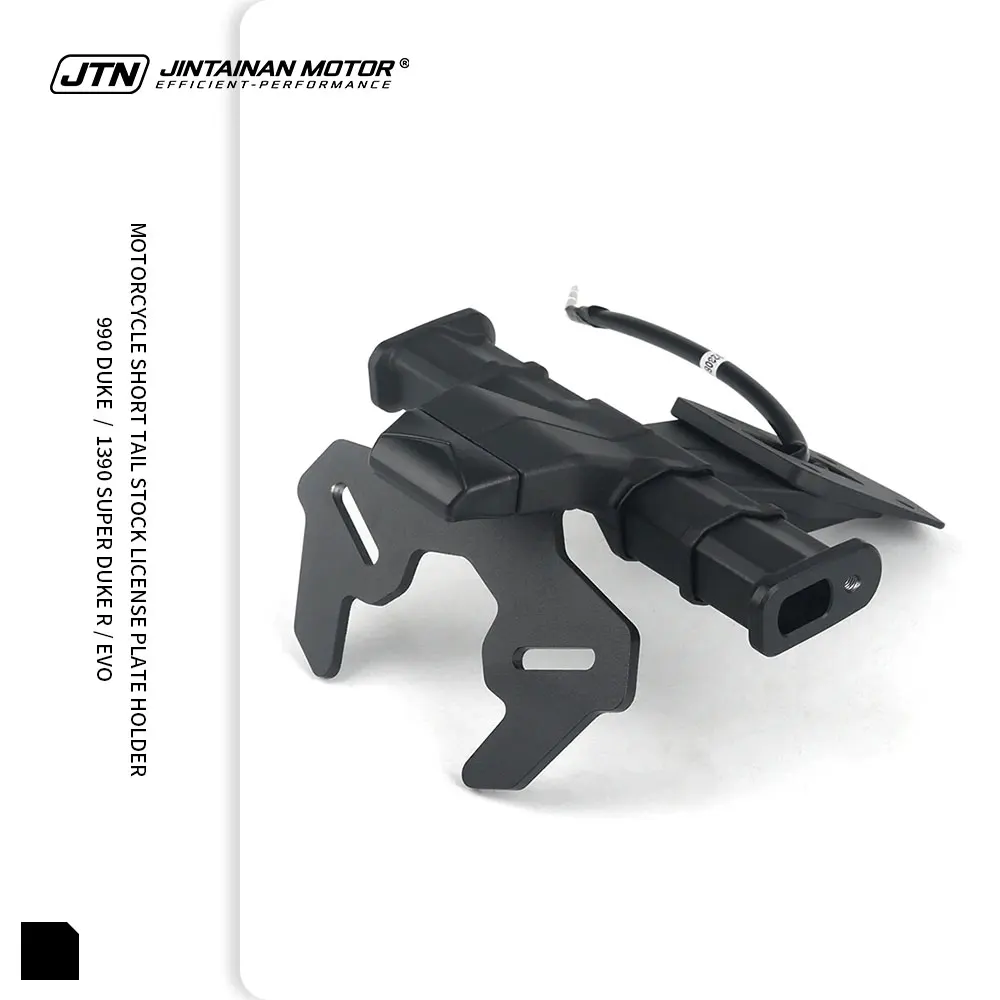 

JTN 1390 SUPER DUKE R EVO License Plate Holder Motorcycle LED Lights Rear Short Tail Stock License For 990 DUKE 2024-2026+