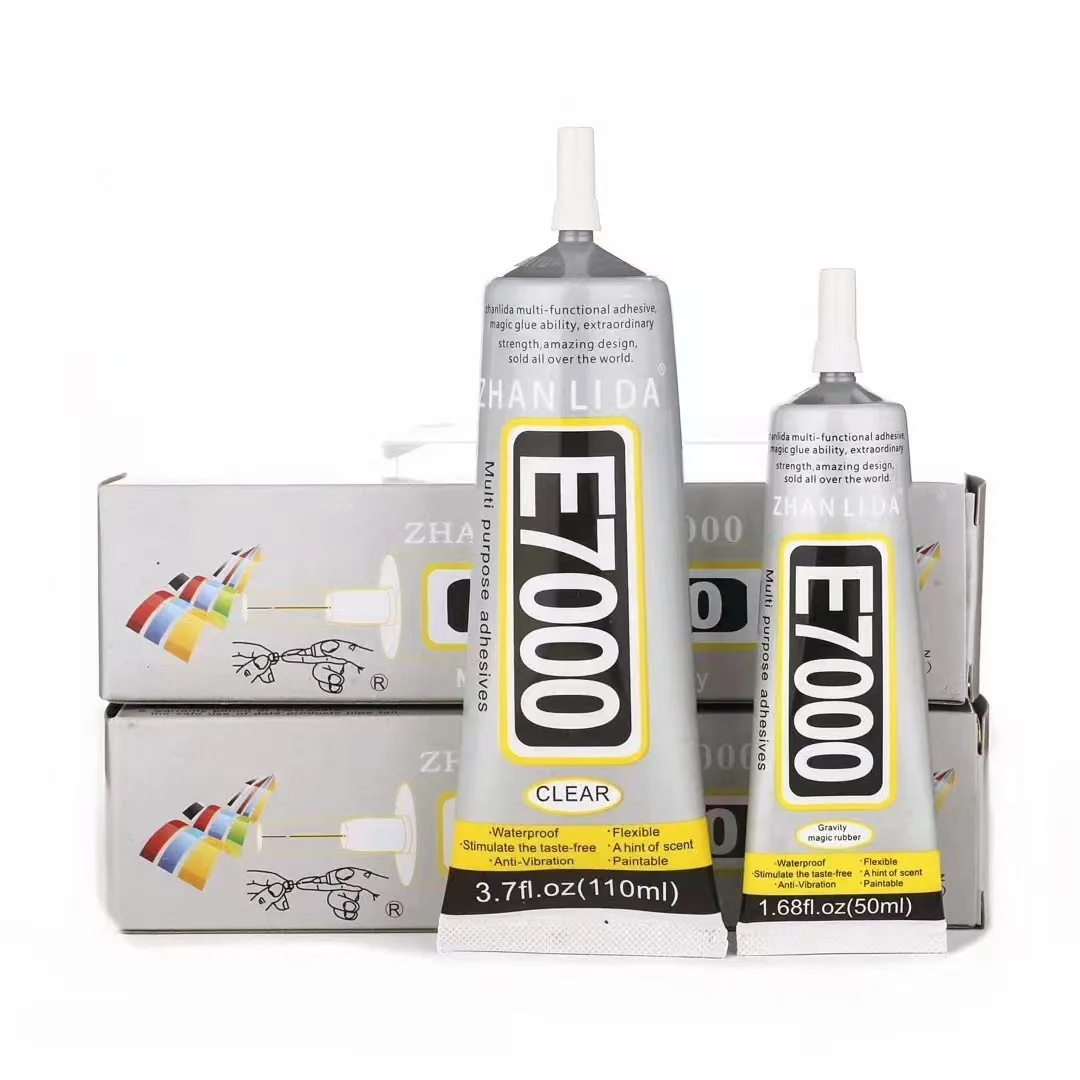 E7000 Chất Lỏng Keo 50Ml Mạnh Hơn Nhựa Dán Cường Lực Dán Rõ Ràng Đa Năng Siêu Keo Cầm Tay DIY Cảm Ứng