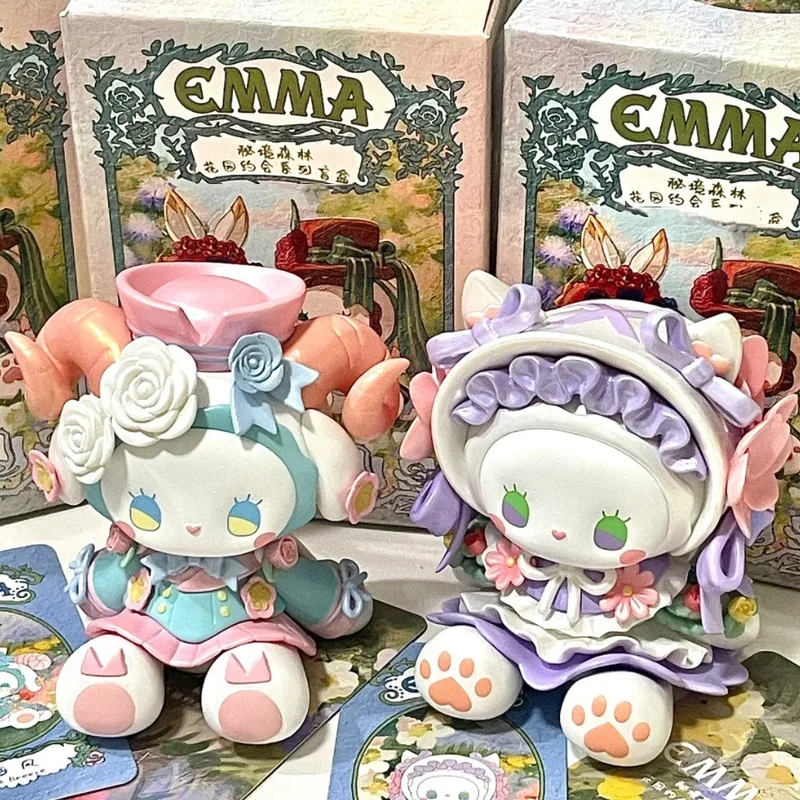 ใหม่ที่ขายดีที่สุด Emma's Secret Forest Garden Dating Series กล่องตาบอดของเล่นเดสก์ท็อปตกแต่งตุ๊กตา HAND-made ของขวัญวันเกิด