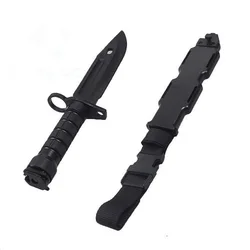 M9 Combat Knife Cosplay Props Game Biohazard Resident Remake Leon Scott Role Play Plastic Accessories