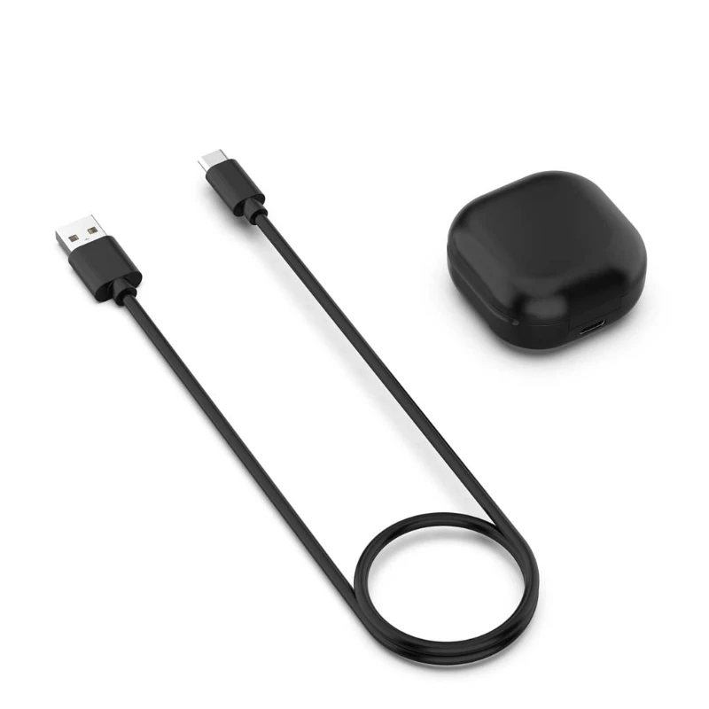 

Bluetooth-compatible Earphone Replacement Charging Box With Charging Cable For Galaxy Buds Live Charging Compartment