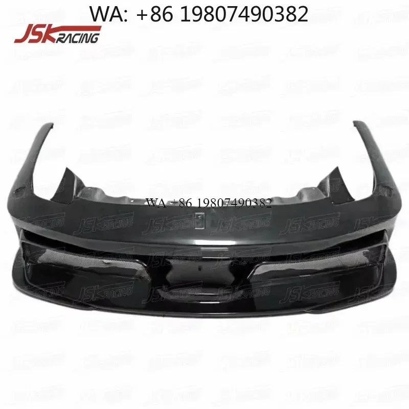 Wmwmnu V Style FRP Glass Fiber Front Bumper Body Kit for 2011-2013 458 Italia Spider Car Styling Auto Parts