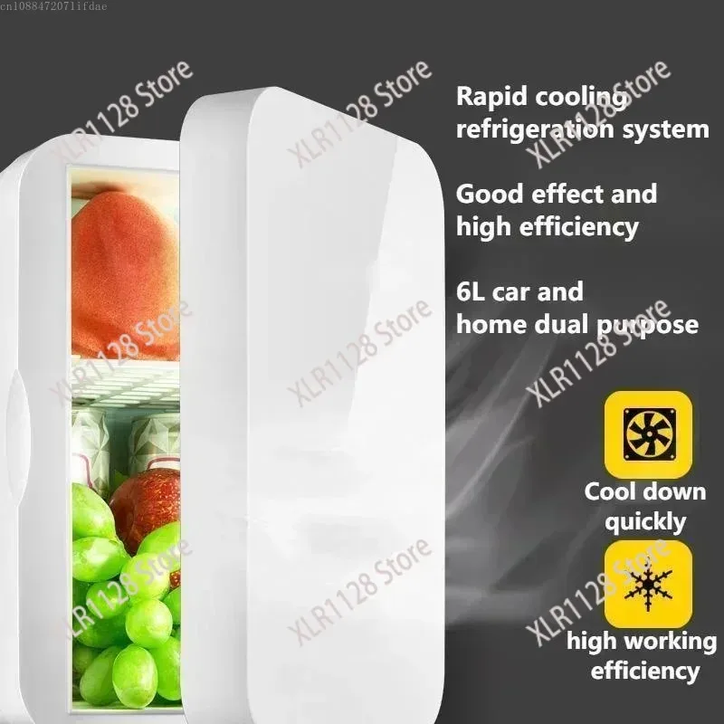 25L Digital Mini Fridge 12V 220V Car Home Dual Use Compact Refrigerator for Dorm Camping