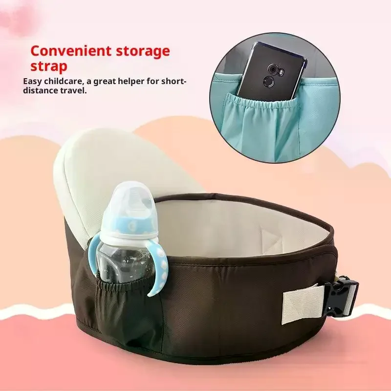 

Детская переноска на талии, ходунки, детский слинг, поясной ремень, рюкзак, поясной ремень, детское регулируемое детское набедренное сиденье