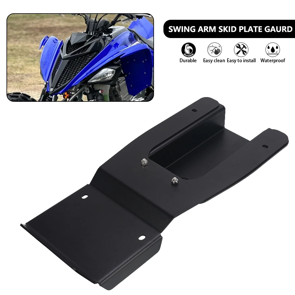 

ATV Swing Arm Skid Plate Guard Protector Cover For Yamaha YFM700 YFM700R Raptor 700 700R YFM 700/R SE Special Edition 2013- 2024