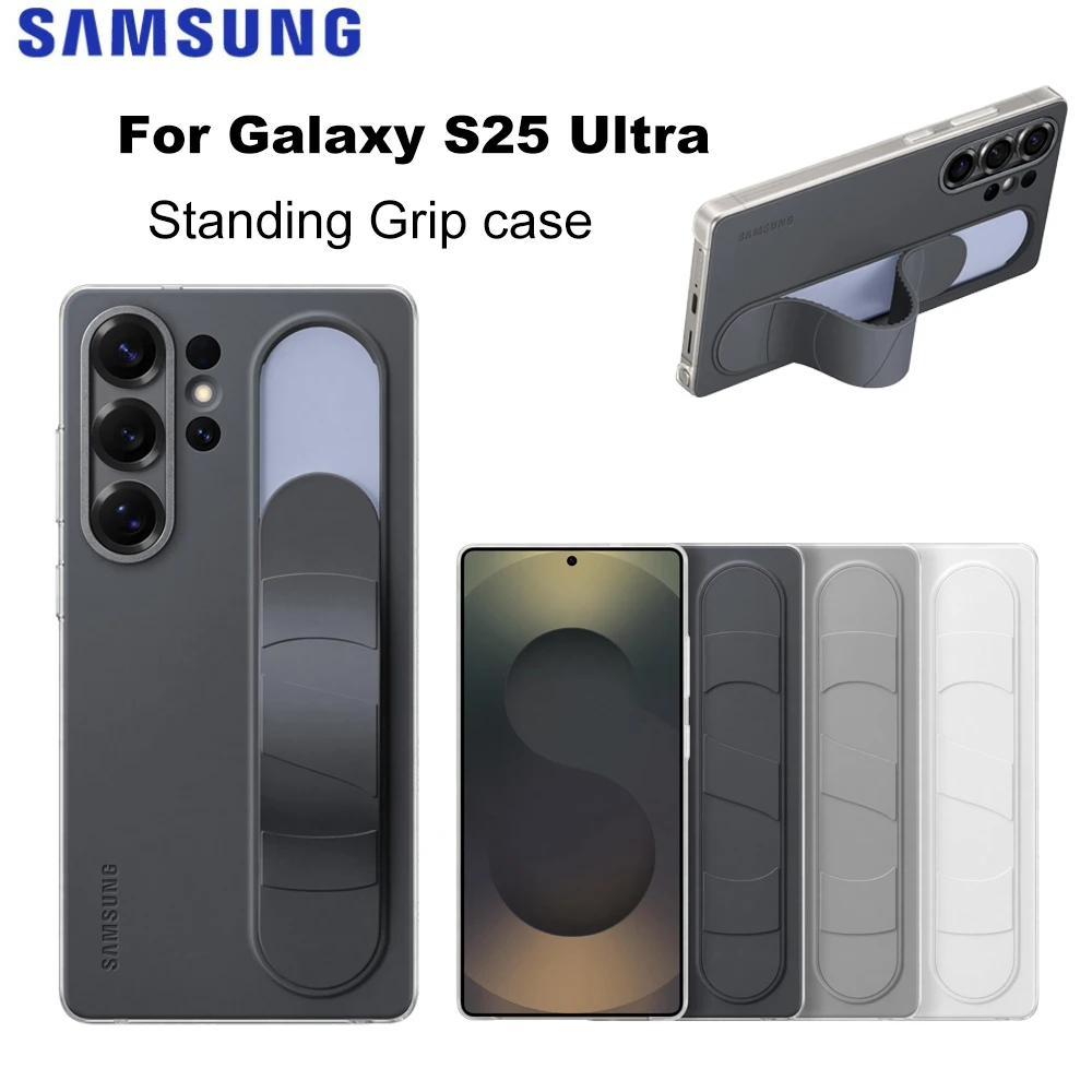 

Оригинальный чехол-подставка Samsung Galaxy S25 Ultra для Galaxy S25 Ultra, защитный чехол-подставка, артикул EF-GS938CBEG