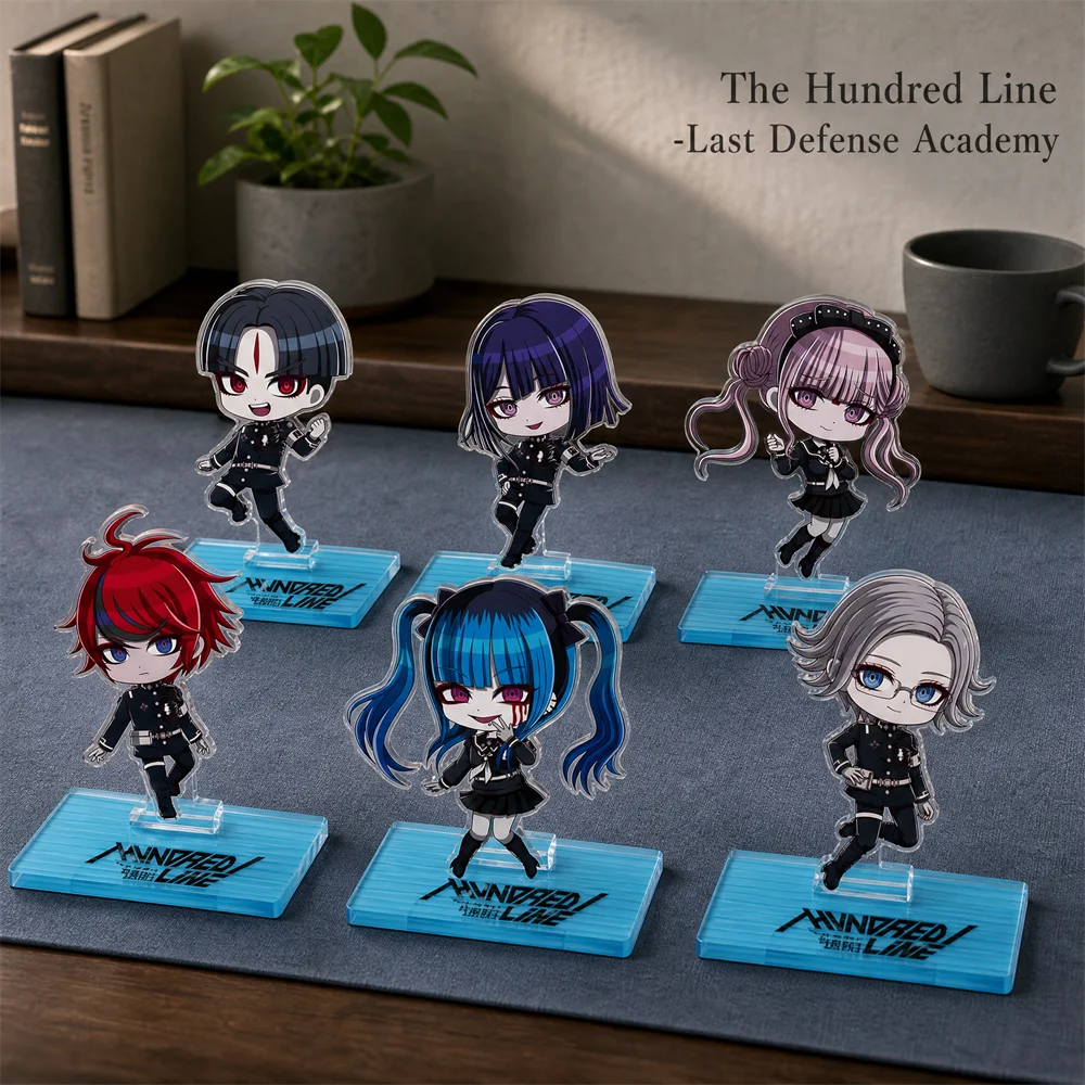 Game HUNDRED LINE 15cm Acrylic Stand Darumi/Takumi/Eito Tabletop Decorations Exquisite Products Accessories Decor Gifts Keychain