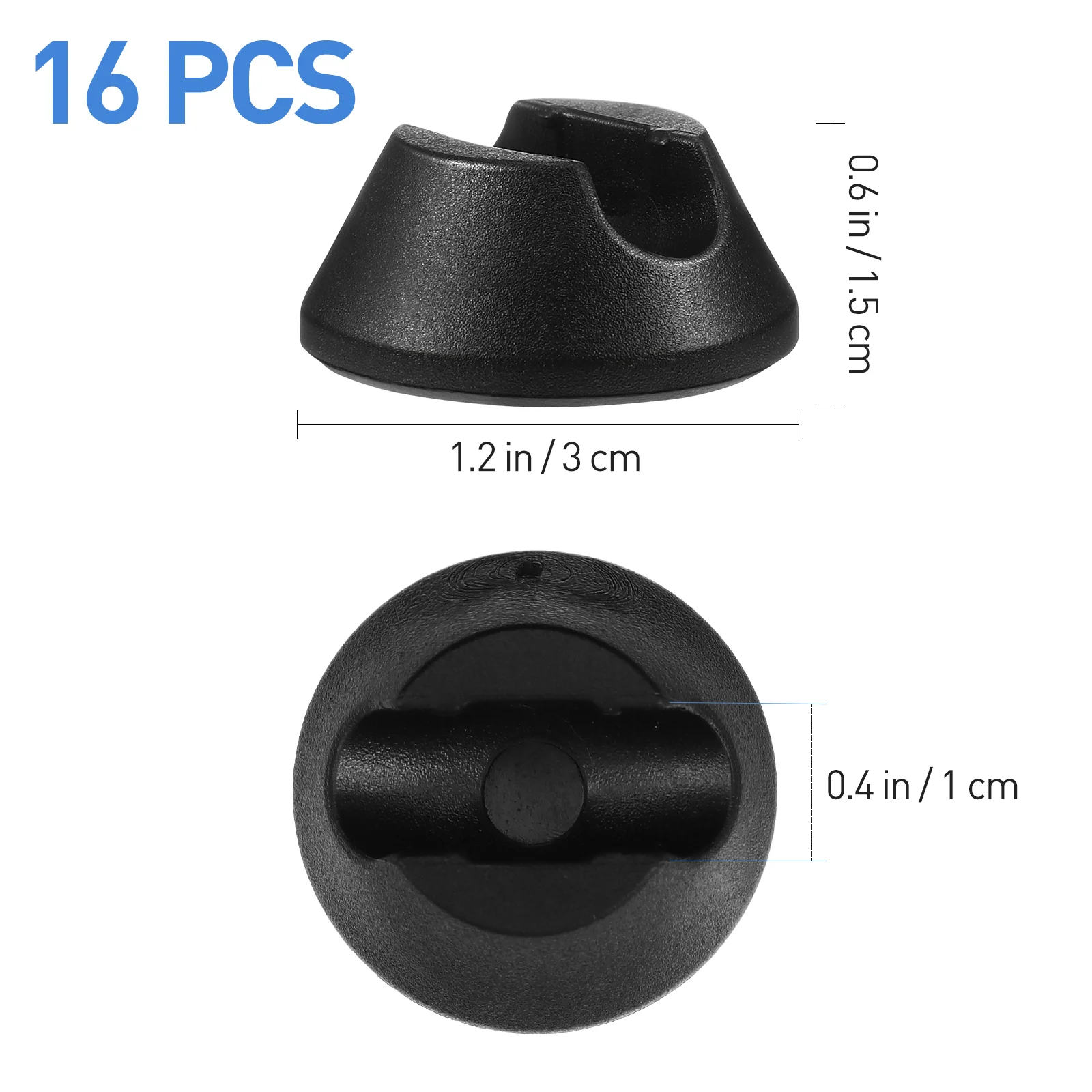 16 Uds. Protector de base de silla, pies de muebles, gorros de goma de espuma para patas, patas de mesa, patín para herramientas de sujeción con Clip