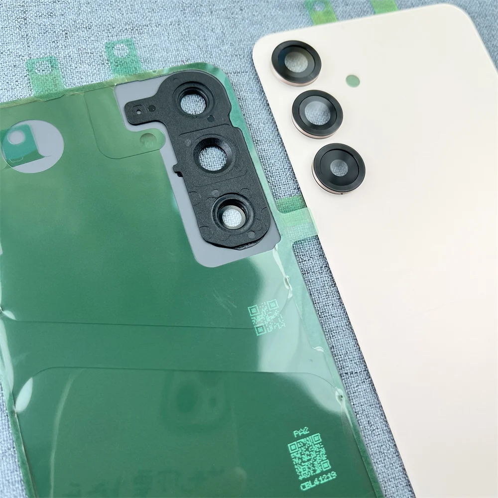 For SAMSUNG Galaxy S25Plus S25+ SM-S936B Battery Glass Back Cover Rear Door Housing Case Replacement Part With Camera Lens Frame image 2
