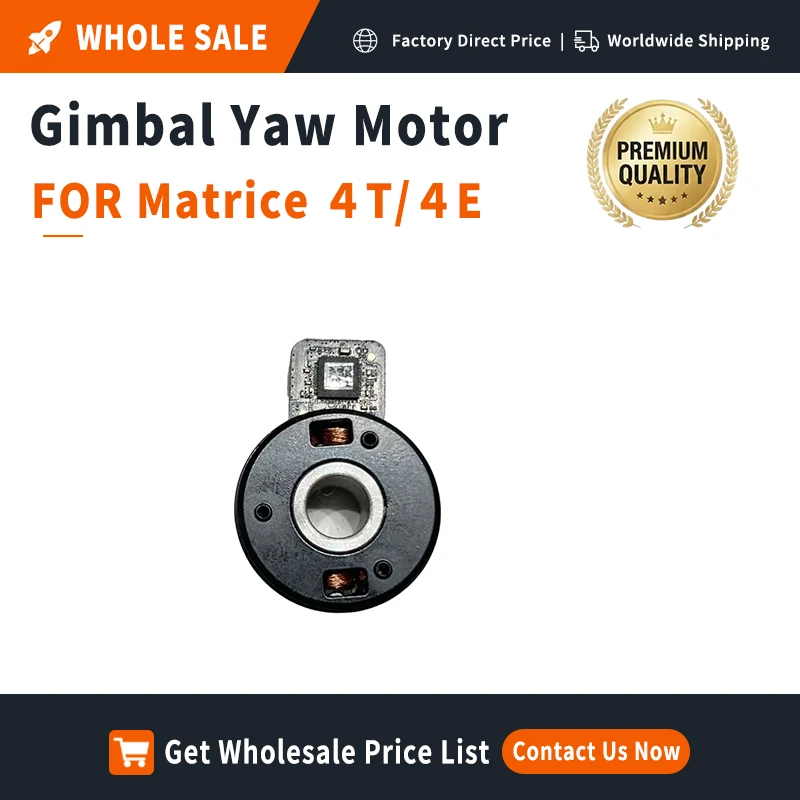 Wholesale Gimbal Yaw Motor for DJI Matrice 4T / 4E Drone Replacement Y-Axis Motor - In Stock Repair Parts, Ask for Bulk Discount