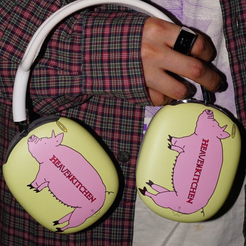 Artistic Graffiti Airpods Max Headphones Case Cover Cartoon Niche Custom Airpods Cases Headphones Accessories Decoration Gift