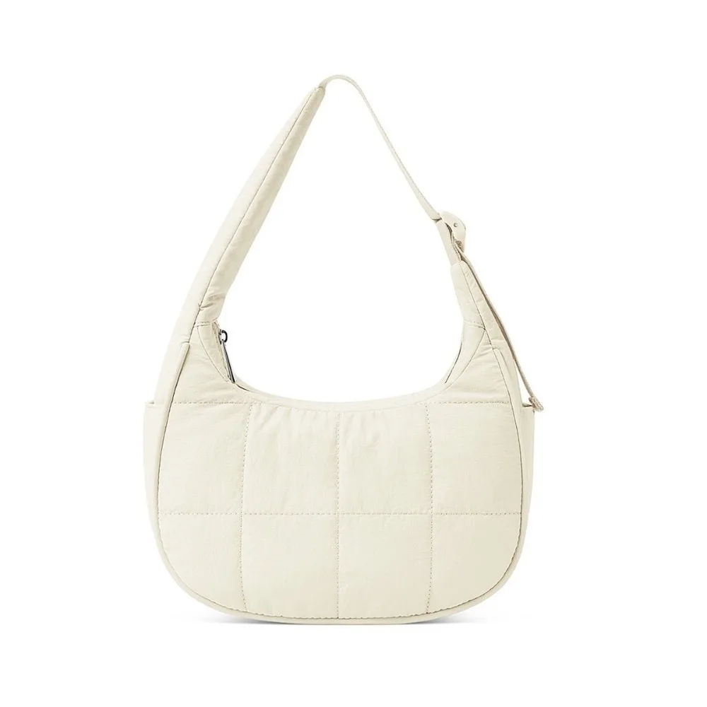 

Тканевая сумка для отдыха под мышками, модная сумка на плечо большой вместимости, однотонная простая пышная сумка унисекс