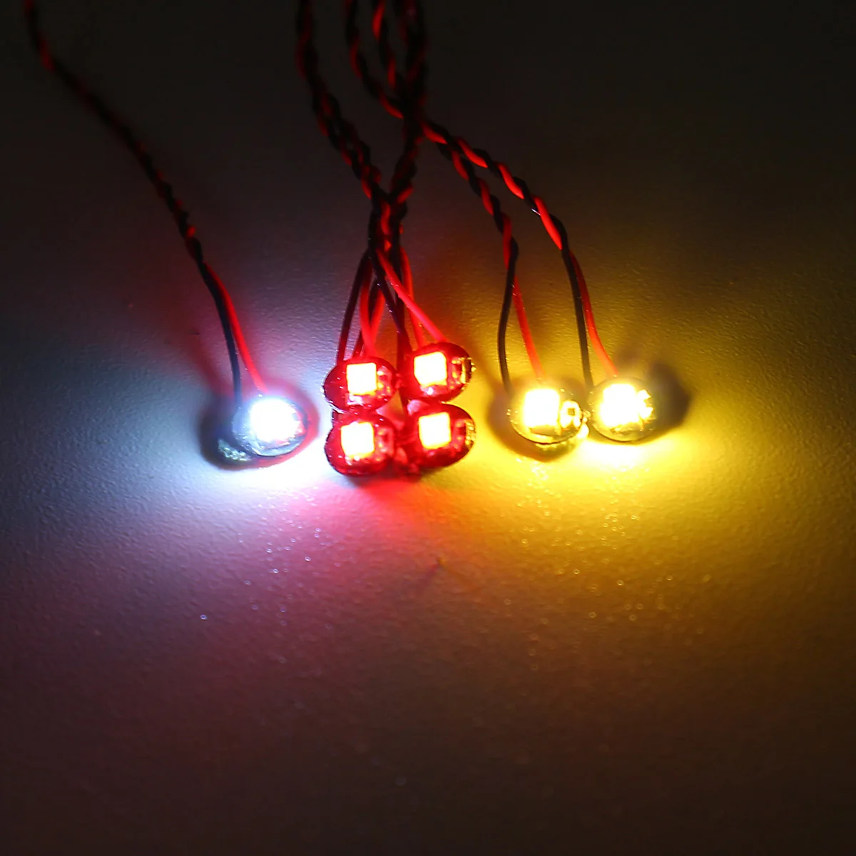 MAXCXT 3 uds 0,8 Mm 2 pines accesorios de Cable de conexión para Lego DIY luz Led Compatible con modelo de bloques de construcción