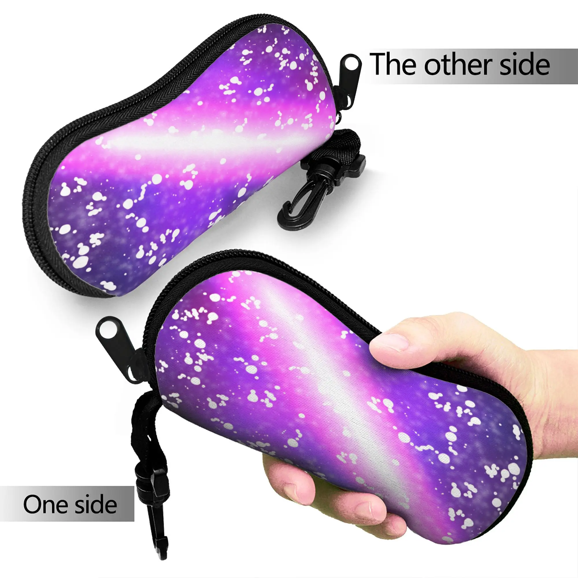 Galaxy Sunglasses  Glasses Case Cover  Daily Sunglasses Pouch For Male Female Soft Eyewear Accessory Portable Glasses Box