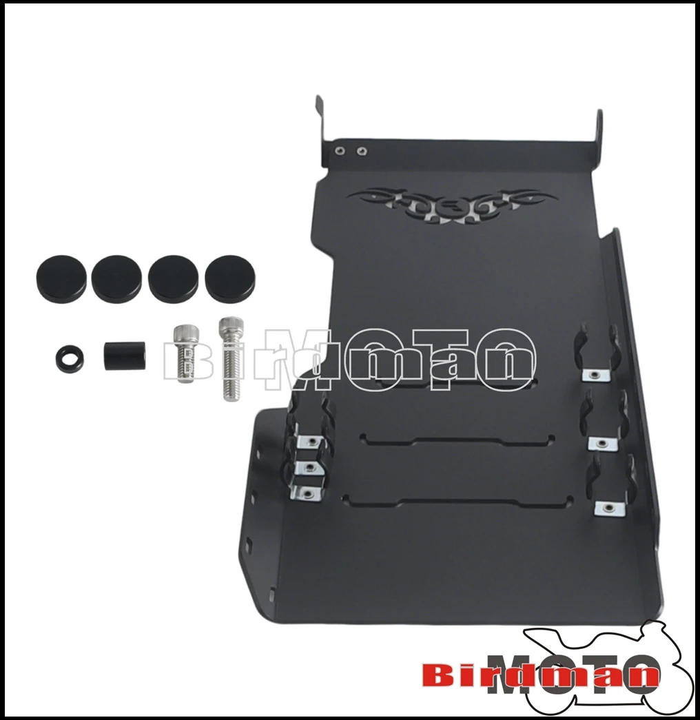 Motorcycle Skid Plate For Harley Softail Breakout Fat Boy Deluxe Low Rider S ST Heritage Classic Slim Sport Glide Standard 18-26
