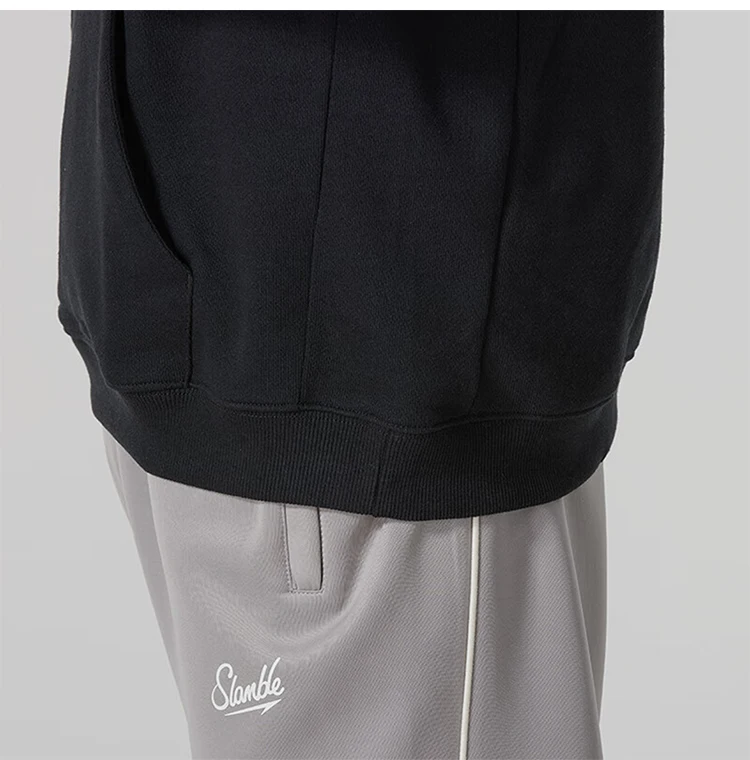 Nike Original Spring New Herren-Sport-Hoodie mit Spleißmuster, locker geschnitten, HJ0274-010 – Detail 10