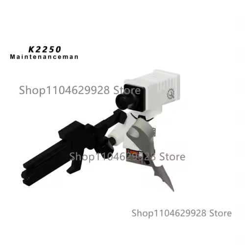 New KDL SWAT Skibidi Toilet Man Figures Anime Block Toys TvMan Titan Cameraman Speakerman Bricks Model Toy Birthday Gift - Image 23